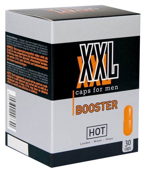 Hot XXL Booster For Men, 30 kapselia