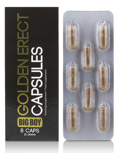 Big Boy Golden Erect, 8 kapselia