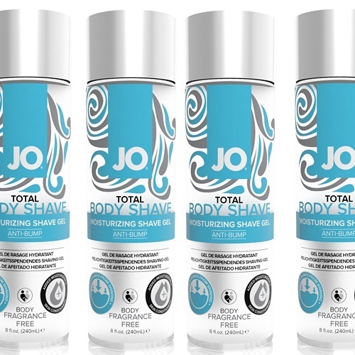 JO Total Body Shaving Gel, neutraali, 240 ml