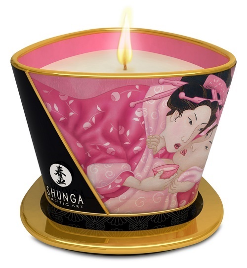 Shunga Massage Candle -hierontakynttilä, 170 ml