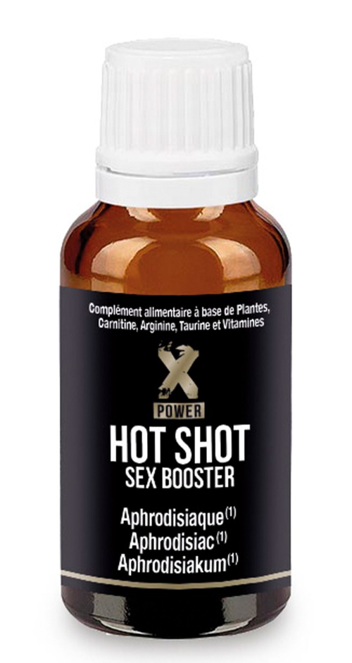 Hot Shot Sex Booster, 3 x 20 ml