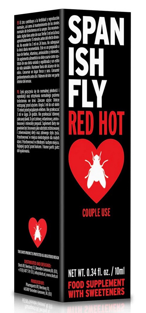 Spanish Fly - Red Hot, 10 ml