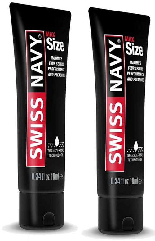 Swiss Navy MAX Size Male Enhancement Cream, 10 ml