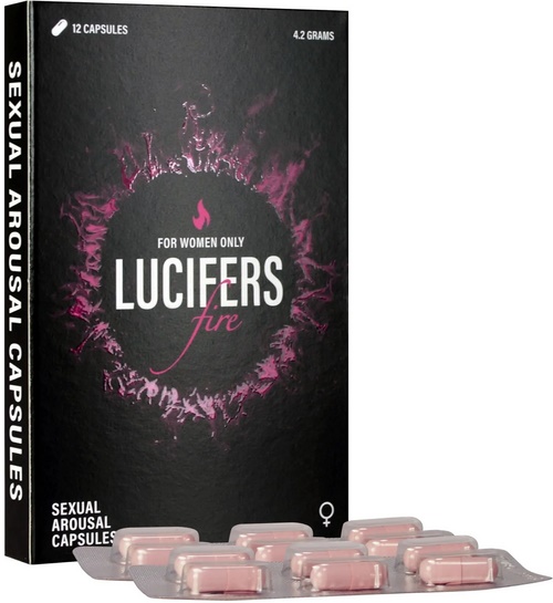 Lucifers Fire - kiihotusvalmiste naisille, 12 kapselia
