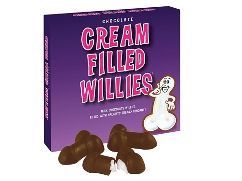 Cream Filled Willies - pippeli-täytesuklaa, 92 g