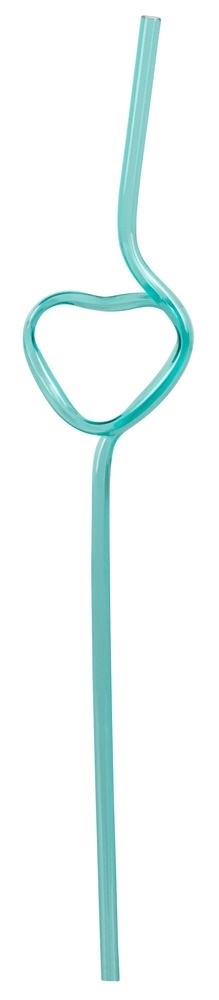 Heart-shaped straws, 6 kpl