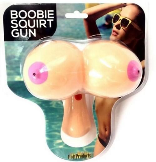 Boobie Squit Water Pistol - tissivesipistooli