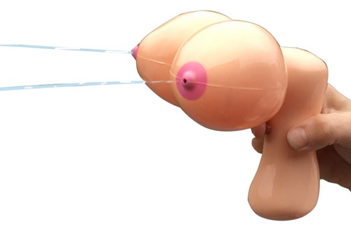 Boobie Squit Water Pistol - tissivesipistooli