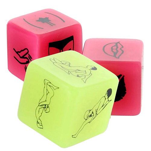 Glow-in-the-dark Oral Sex Dice