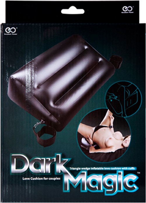 Dark Magic Inflatable Pillow with handcuffs
