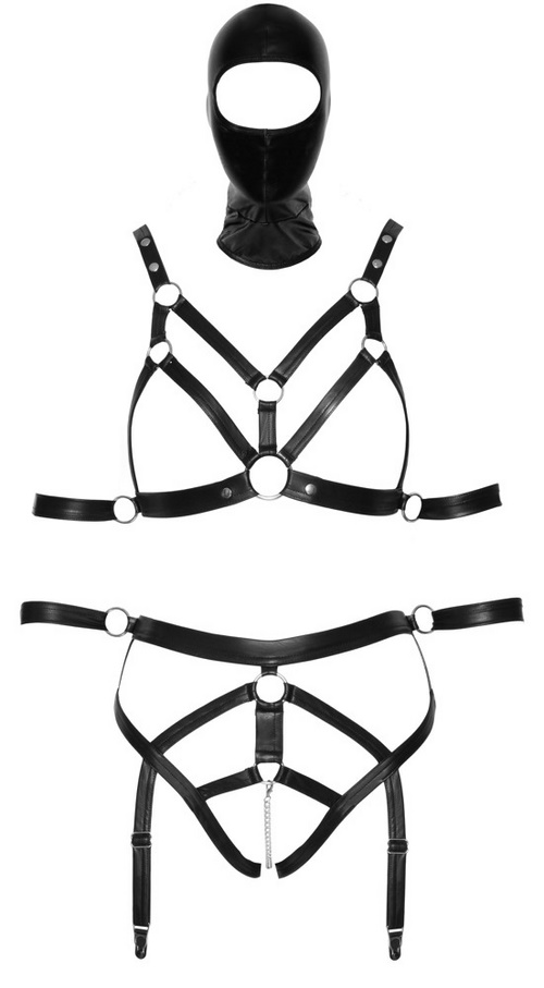 Body harness ja maski -setti