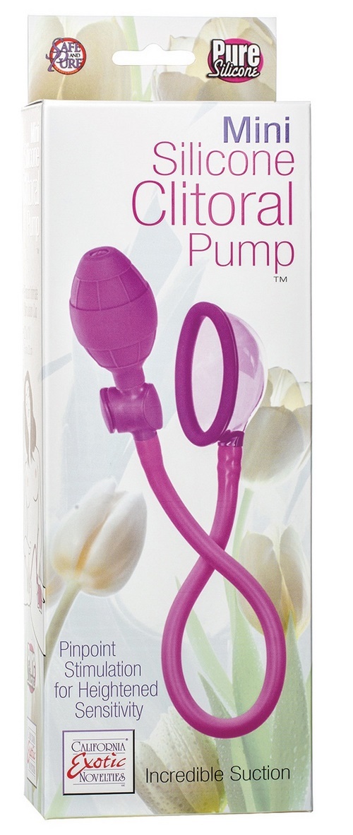 Mini Silicone Clitoral Pump, pinkki