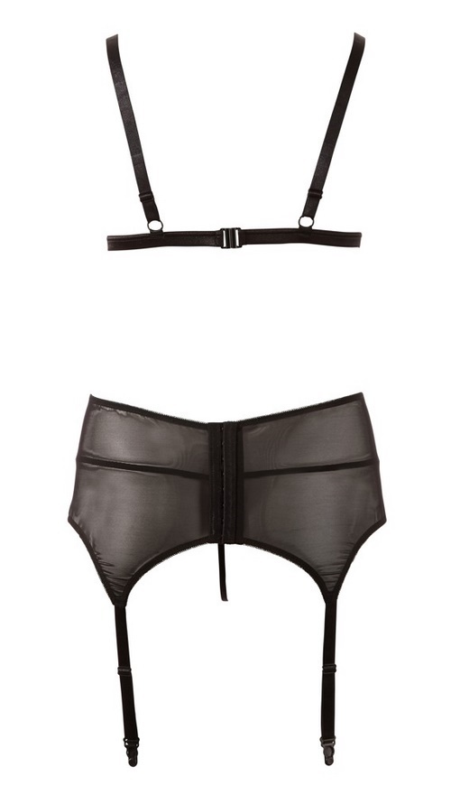 Crotchless Suspender Set