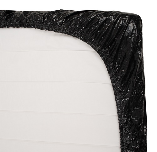 PVC-joustolakana, musta, 220 cm x 220 cm