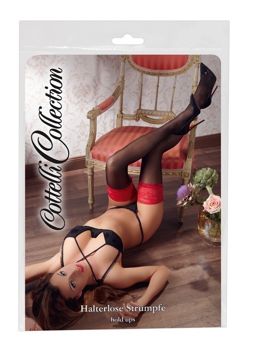 Stay up -sukat, puna-mustat