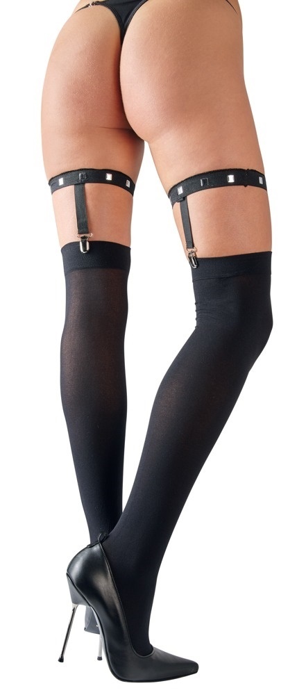 Suspender stud stockings