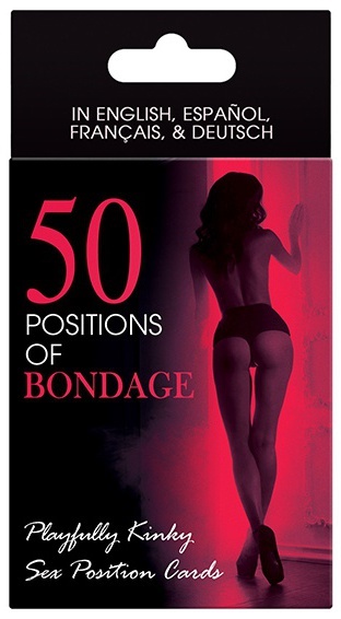 50 Positions of Bondage - 50 Bondageasentoa-kortit