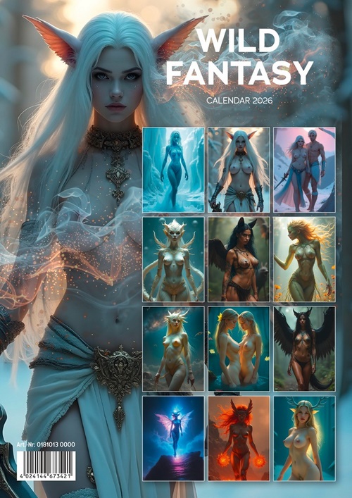 Wild Fantasy -tyttökalenteri 2026