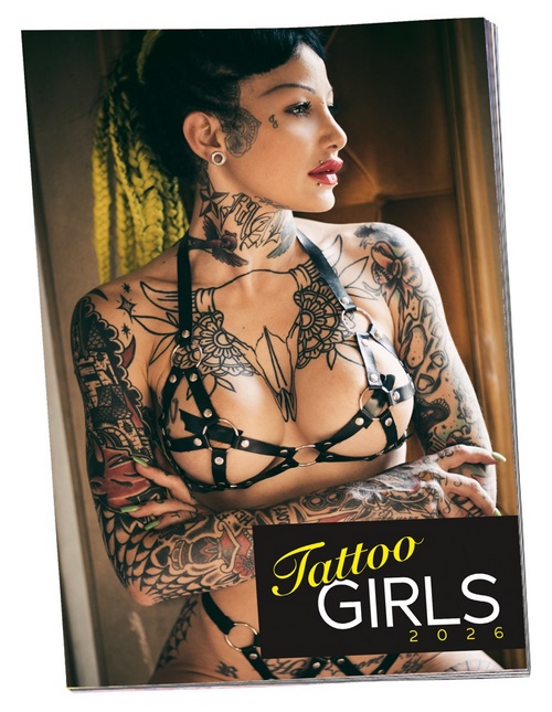 Tattoo Girls -tyttökalenteri 2026
