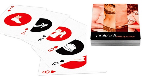 Naked! Strip poker -kortit