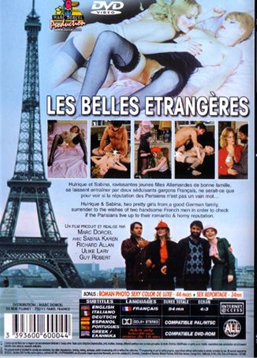 Two Pretty Europeans (Les Belles Etrangeres), DVD