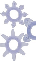 Tickle C-rings, 3 kpl