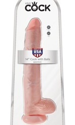 King Cock 14" with Balls, 35/6