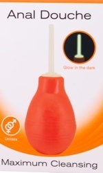 Unisex Anal Douche with Glow in the Dark Tip