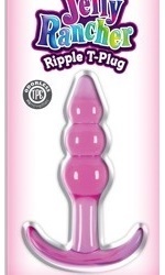 Jelly Rancher T-plug, Pink Ripple