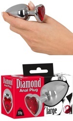 Diamond Anal Plug, large