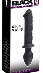 Black Velvets Dildo and Plug