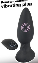 Remote Controlled Vibrating Plug