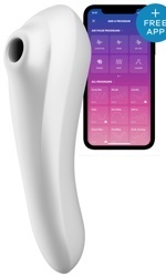 Satisfyer Dual Pleasure, valkoinen