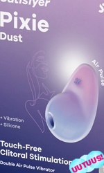 Satisfyer Pixie Dust, violetti-pinkki