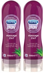 Durex Play 2 in 1 Aloe Vera, 200 ml