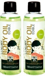 Shiatsu Luxury Body Oil, lime, 100 ml