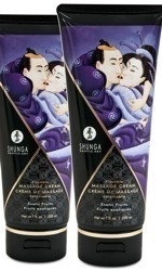 Kissable Massage Cream, Exotic Fruits, 200 ml