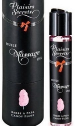 Plaisirs Secrets Massage Oil, Candy Floss, 59 ml