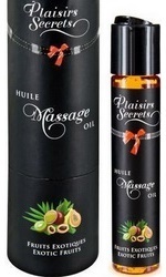 Plaisirs Secrets Massage Oil, Exotic Fruits, 59 ml