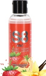 S8 4-in-1 Dessert Lube, 125 ml, mansikka-vanilja