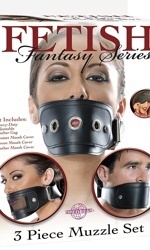 Fetish Fantasy 3 Piece Muzzle Set