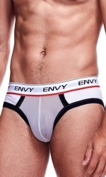 Envy Mesh Brief, valkoiset