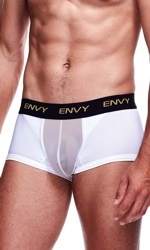 Envy Mesh Short Boxer, valkoiset